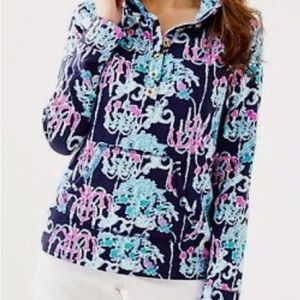 EUC Lilly Pulitzer captain popover monkey trouble XL